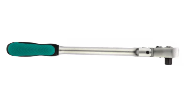 Ключ-трещотка 3/8", crv, 120 зубьев, цельнометаллический, хром gross