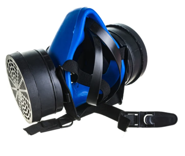 Полумаска изолирующая исток-300/400 со сменными комбинированными фильтрами а1р1// произведено в рф