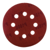 Круг шлифовальный перфорированный, 8 отверстий, 125 мм, p1000, 5 шт росомаха 438810