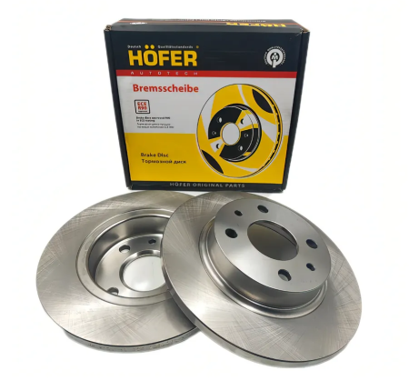Диски тормозные hofer для 2108-21099, 2113-2115 перед. hf 130202