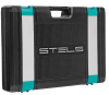Набор инструментов, 1/2",3/8", 1/4", crv, пластиковый кейс 142 предмета stels