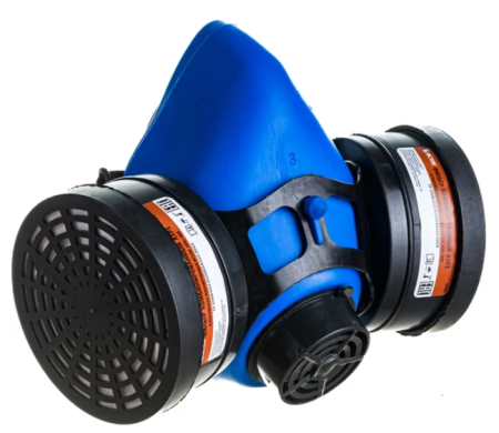 Полумаска изолирующая исток-300/400 со сменными комбинированными фильтрами а1р1// произведено в рф