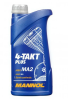 Масло моторное полусинтетическое mannol "4-takt plus 10w-40", 1л