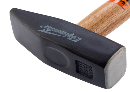 Молоток слесарный, 1000 г, квадратный боек, деревянная рукоятка sparta