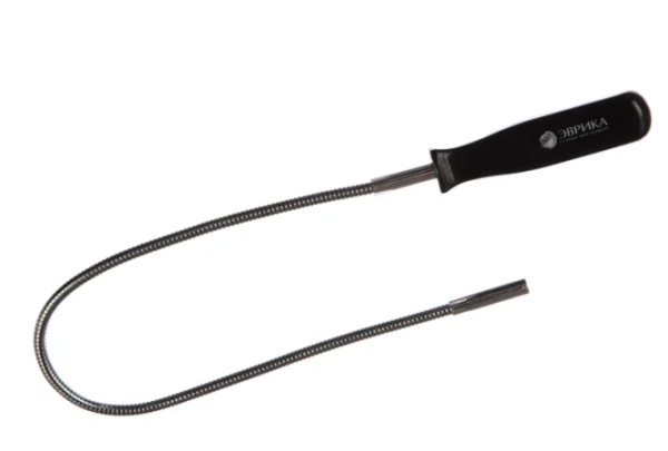 Магнит гибкий, с пластиковой рукояткой, длина 609мм, до 0.9 кг. эврика 1/10/50