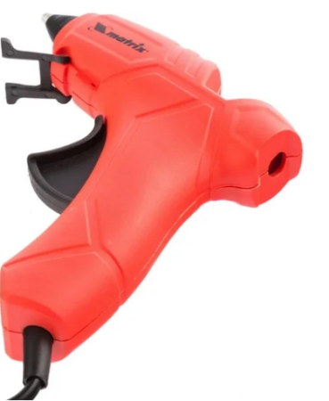 Клеевой пистолет, 7 мм, 15 (60) вт, 8 г/мин// matrix