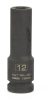 Головка ударная удлиненная шестигранная, 12 мм, 1/2", crmo// stels