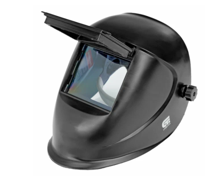 Маска щиток защитный лицевой сварщика, модель "исток" с откидным блоком, 100*120, россия// сибртех