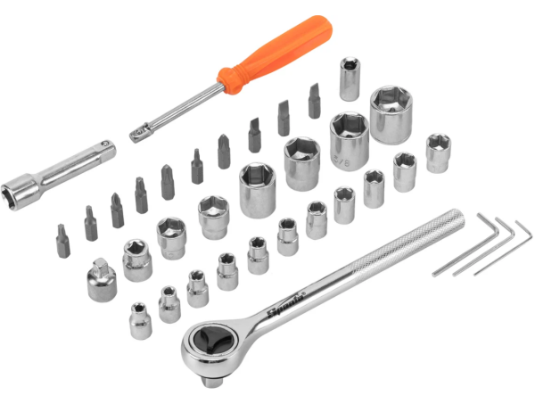 Набор инструментов бытовой, 37 предметов sparta