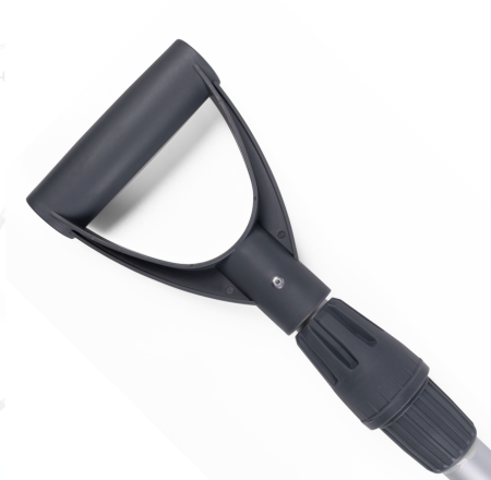 Лопата телескопическая (85-110 см) avs ss-2314 с мягкой ручкой