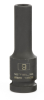 Головка ударная удлиненная шестигранная, 9 мм, 1/2", crmo// stels