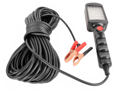 Лампа переносная led от автомобильного аккумулятора 10 м