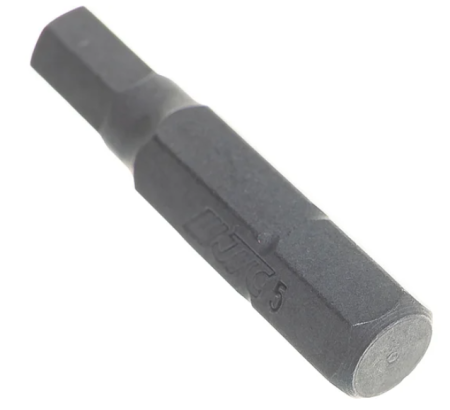 Бита hex h5х30мм 1/4" dr 6-ти гранная jtc