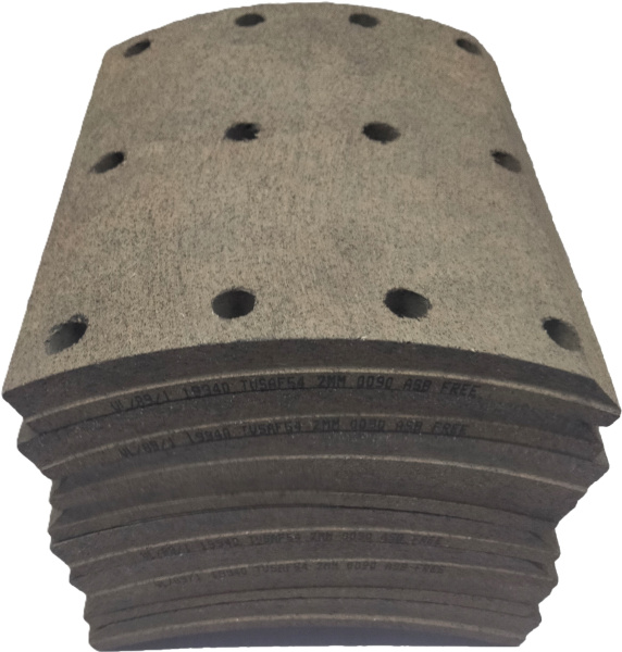 Накладка тормозная задняя volvo f12/fh12