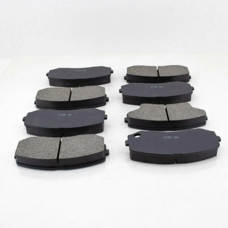 Колодки тормозные дисковые fuso canter (к-т на ось) (gsparts)