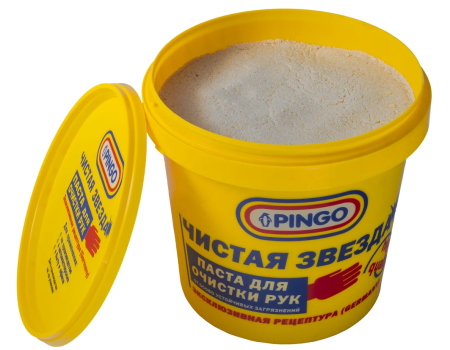 Паста для очистки рук "чистая звезда"//1000мл. pingo