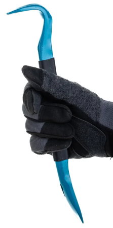 Лом-гвоздодер, обрезиненная рукоятка, 300x22x14мм// gross