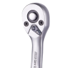 Рукоятка трещоточная 1/4"dr 72 зубца (пластиковая ручка) avs rh11472