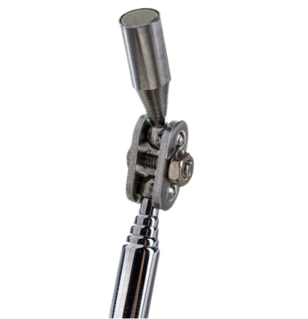 Магнит телескопический карданный до 0,5 кг, max длина 46,7см эврика  1/50/100