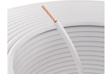 Провод монтажный пгва 1x0.75 мм 2 белый (цена за 1 м) (rexant)