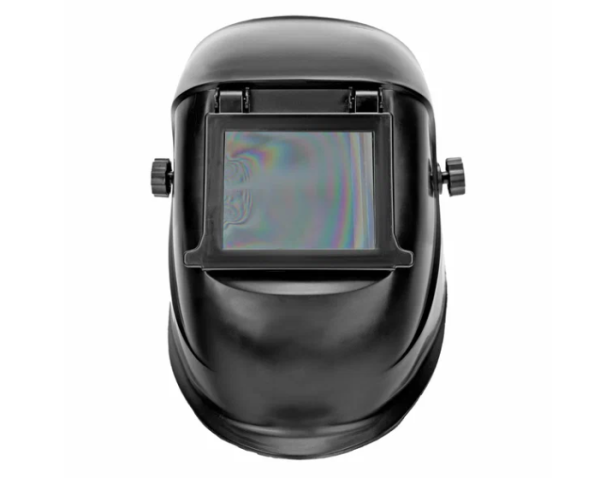 Маска щиток защитный лицевой сварщика, модель "исток" с откидным блоком, 100*120, россия// сибртех