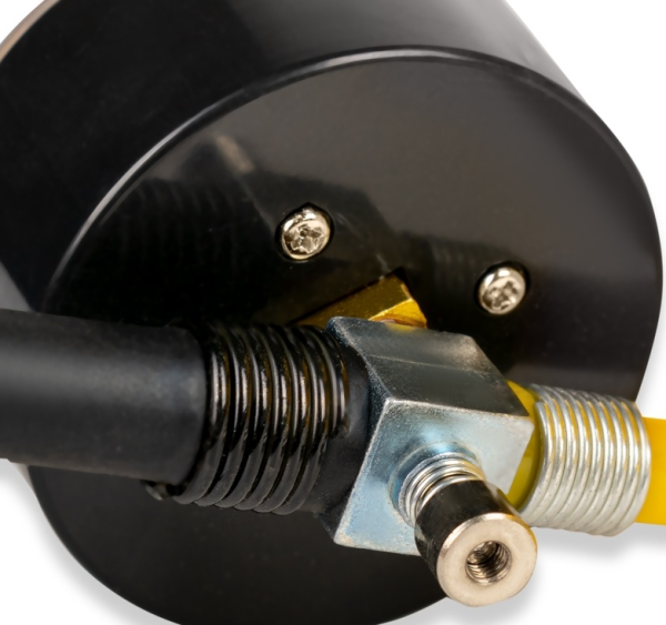 Универсальный шланг-удлинитель с манометром для автомобильных компрессоров hs-01