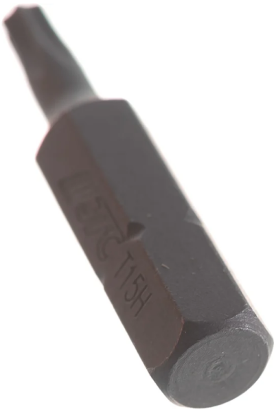 Бита torx т15hх30мм 1/4" dr jtc