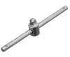 Набор инструментов, 1/2", 1/4", crv, пластиковый кейс 88 предметов stels