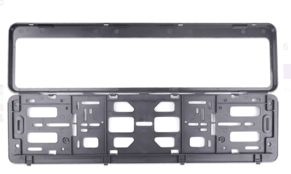 Рамка под номерной знак "taiga" двусоставная (камуфляж) avs rn-18