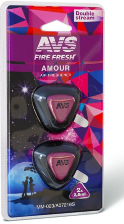 Ароматизатор  double stream (аром. amour/тайные чувства) (мини мембрана)