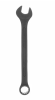 Ключ комбинированый, 14 мм, crv, фосфатированный сибртех
