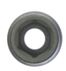 Головка ударная шестигранная, 17 мм, 1/2", crmo// stels
