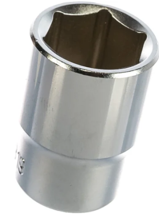 Головка торцевая ударная 6-гранная 1/2" х 19мм, длина 38мм jtc /1/10/200