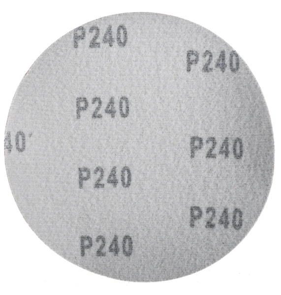 Круг абразивный на ворсовой основе под липучку (5 шт; 125 мм; p240) vira 558026