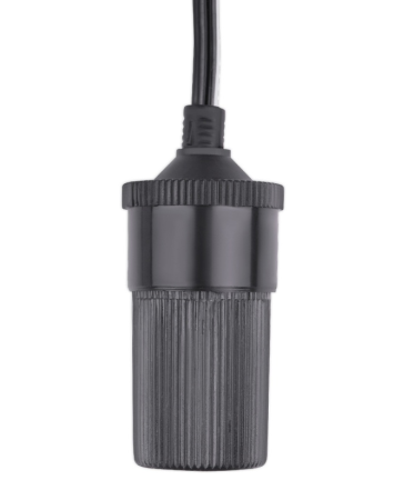 Гнездо прикуривателя с "крокодилами" 120вт  avs 12/24 cs101