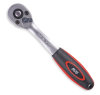 Рукоятка трещоточная 1/4"dr 72 зубца (пластиковая ручка) avs rh11472