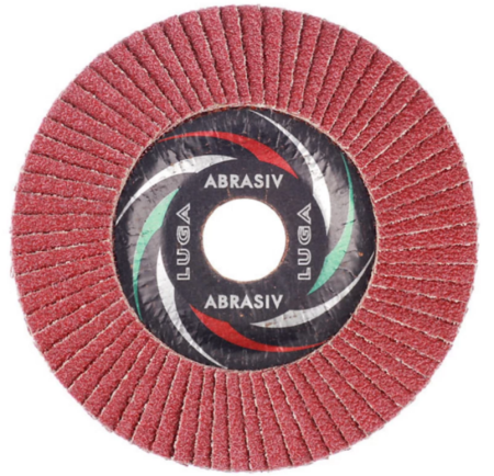 Круг лепестковый торцевой 125х22.23мм а40