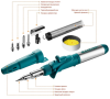 Набор газовый паяльник solderpro 10-в-1  (kraftool)