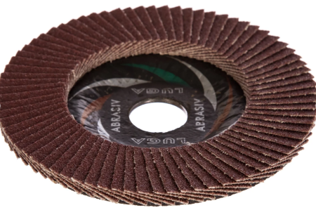 Круг лепестковый торцевой 125х22мм а60 тип 41 (лужский аз)