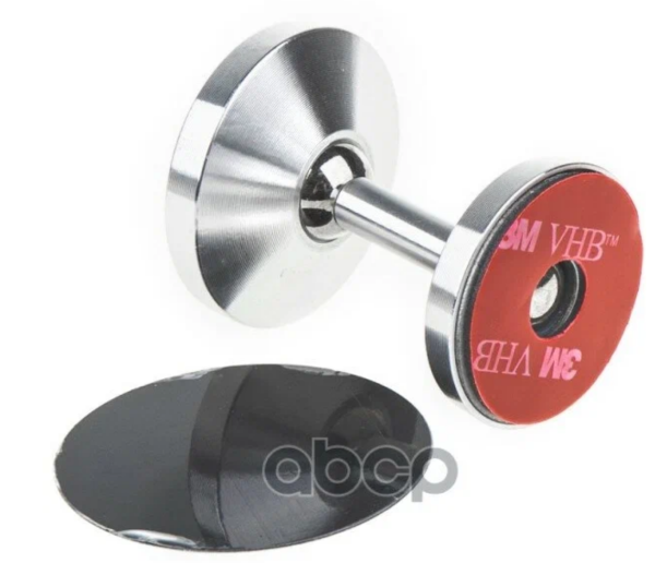 Держатель телефона магнитный на панель / серебристый arnezi 