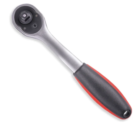 Рукоятка трещоточная 1/4"dr 72 зубца (пластиковая ручка) avs rh11472