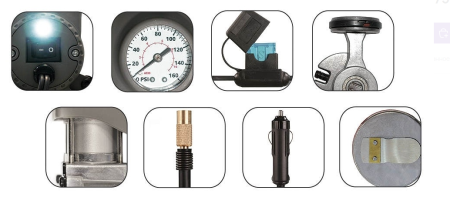 Компрессор автомобильный berkut 40 л/мин