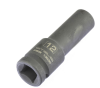 Головка ударная удлиненная шестигранная, 12 мм, 1/2", crmo// stels