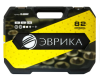 Набор инструмента  1/4"&1/2"dr 6-гранный 82 предмета эврика 1/3