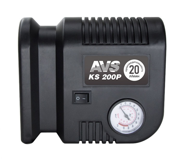Компрессор автомобильный avs ks200p