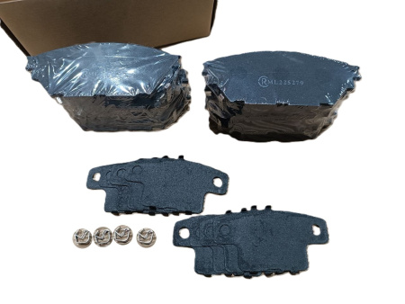 Колодки тормозные дисковые fuso canter tf пер/зад (комплект 8шт.) (cr)