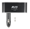 Разветвитель прикуривателя avs 12/24 (на 3 выхода+usb) cs312u