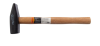 Молоток слесарный, 1000 г, квадратный боек, деревянная рукоятка sparta