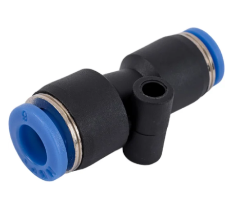 Фитинг прямой переходной пластиковый d.4-6 мм