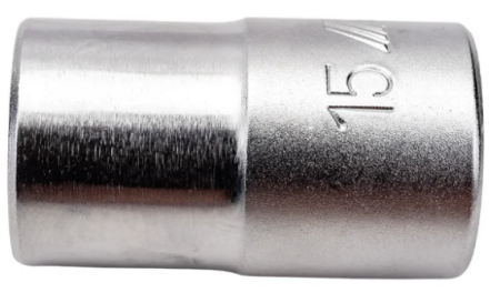 Головка торцевая ударная 6-гранная 1/2" х 15мм, длина 38мм jtc /1/10/200